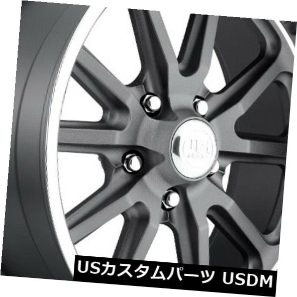 海外輸入ホイール 20x9.5 ET1 US Mag U111 Rambler 5x127マット無煙炭ホイール（4個セット） 20x9.5 ET1 US Mag U111 Rambler 5x127 Matte Anthracite Wheels (Set of 4) 【並行輸入品】