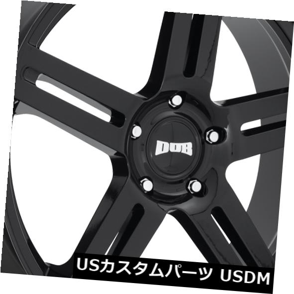海外輸入ホイール 22x9.5 ET30ダブS250 Roc 6x135ブラックリム(4個セット) 22x9.5 ET30 Dub S250 Roc 6x135 Black Rims (Set of 4) 【並行輸入品】|カスタムパーツ WORLD倉庫