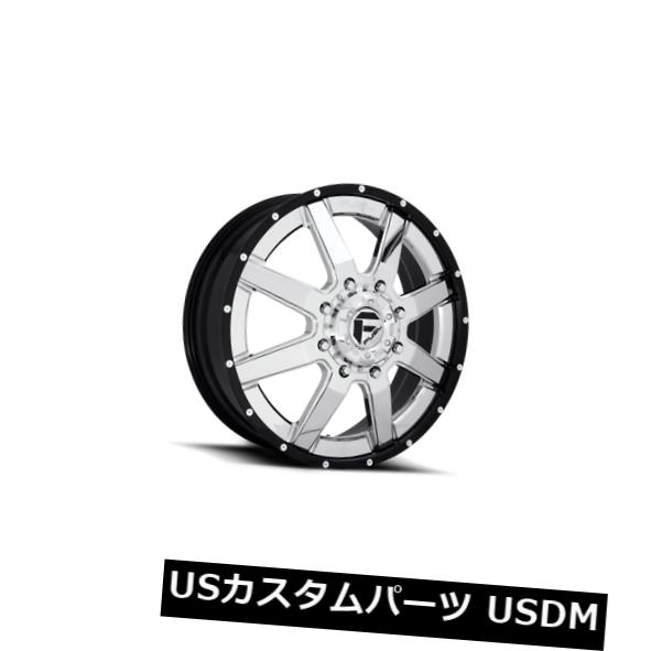 海外輸入ホイール 20x10 ET-19 Fuel D260 Maverick 6x135 / 6x139.7クロームホイール（4個セット） 20x10 ET-19 Fuel D260 Maverick 6x135/6x139.7 Chrome Wheels (Set of 4) 【並行輸入品】