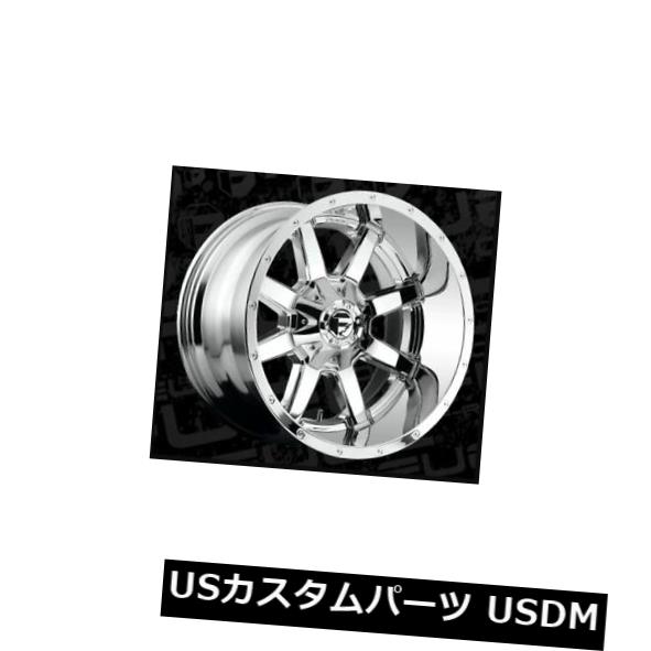 海外輸入ホイール 20x12 ET-44 Fuel D536 Maverick 8x180 Chrome Rims(4個セット) 20x12 ET-44 Fuel D536 Maverick 8x180 Chrome Rims (Set of 4) 【並行輸入品】|カスタムパーツ WORLD倉庫
