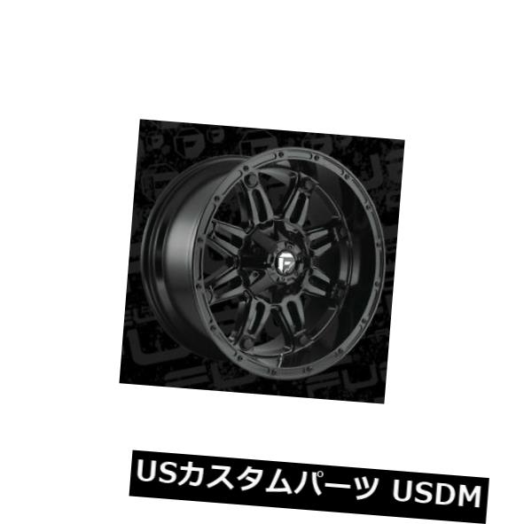 海外輸入ホイール 20x10 ET-18燃料D625人質5x139.7 / 5x150ブラックホイール(4個セット) 20x10 ET-18 Fuel D625 Hostage 5x139.7/5x150 Black Wheels (Set of 4) 【並行輸入品】|カスタムパーツ WORLD倉庫