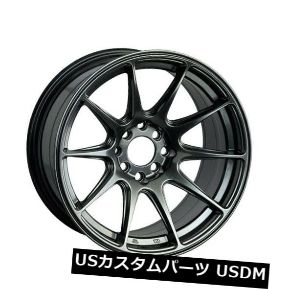 海外輸入ホイール 16x8 +20 XXR 527 4x100 / 114.3クロムブラックホイール（4個セット） 16x8 +20 XXR 527 4x100/114.3 Chromium Black Wheels (Set of 4) 【並行輸入品】｜カスタムパーツ WORLD倉庫