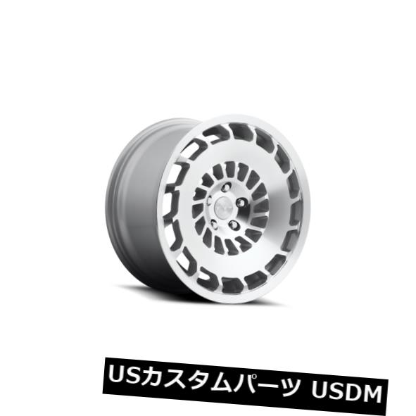 海外輸入ホイール 19x8.5 ET35 Rotiform R135 Ccv 5x112 Silver & Machined Rims (Set of 4) 【並行輸入品】|カスタムパーツ WORLD倉庫