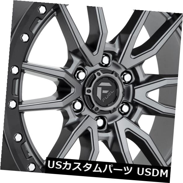 海外輸入ホイール 20x9 ET20 Fuel D680 Rebel 6x135アンスラサイトブラックリップリム（4個セット） 20x9 ET20 Fuel D680 Rebel 6x135 Anthracite Black Lip Rims (Set of 4) 【並行輸入品】｜カスタムパーツ WORLD倉庫 256,955円