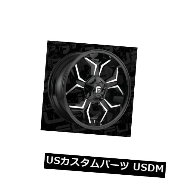 海外輸入ホイール 20x9 ET20 Fuel D606 Avenger 5x139.7/5x150 Machined &amp; Black Wheels (Set of 4) 【並行輸入品】｜カスタムパーツ WORLD倉庫