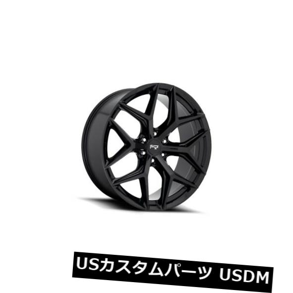 海外輸入ホイール 24x10 ET30ニッチM231バイスSuv 6x135ブラックリム（4個セット） 24x10 ET30 Niche M231 Vice Suv 6x135 Black Rims (Set of 4) 【並行輸入品】