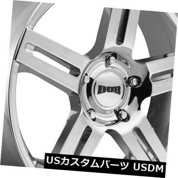 海外輸入ホイール 22x9.5 ET30ダブS249 Roc 6x135クロムリム（4個セット） 22x9.5 ET30 Dub S249 Roc 6x135 Chrome Rims (Set of 4) 【並行輸入品】｜カスタムパーツ WORLD倉庫