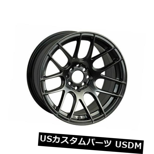 海外輸入ホイール 15X8.25 +0 XXR 530 4x100 / 114.3クロムブラックホイール（4個セット） 15X8.25 +0 XXR 530 4x100/114.3 Chromium Black Wheels (Set of 4) 【並行輸入品】