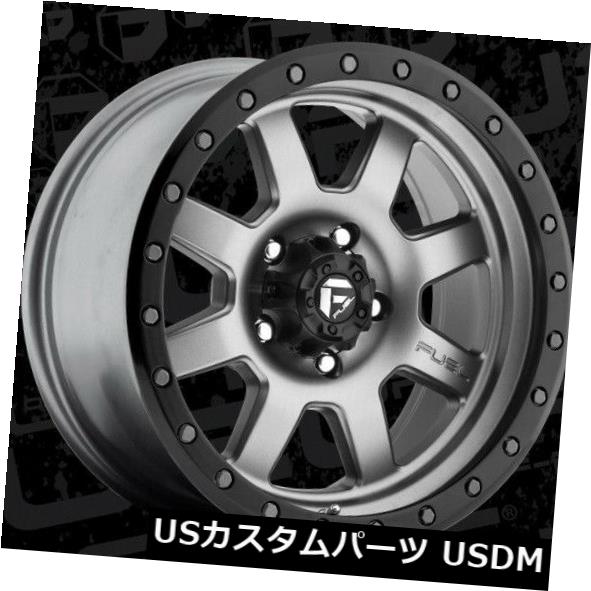 海外輸入ホイール 17x8.5 ET-6 Fuel D552 Trophy 5x127 Matte Anthracite Rims（4個セット） 17x8.5 ET-6 Fuel D552 Trophy 5x127 Matte Anthracite Rims (Set of 4) 【並行輸入品】｜カスタムパーツ WORLD倉庫