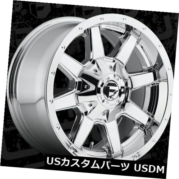 海外輸入ホイール 17x9 ET20 Fuel D536 Maverick 6x135 / 6x139.7クロームリム（4個セット） 17x9 ET20 Fuel D536 Maverick 6x135/6x139.7 Chrome Rims (Set of 4) 【並行輸入品】
