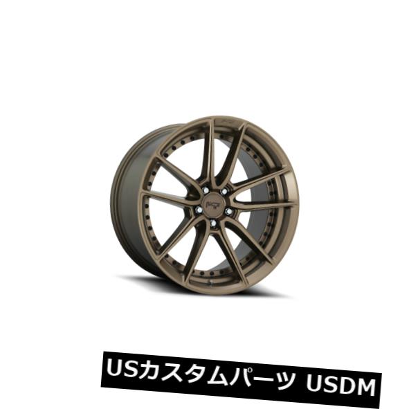 海外輸入ホイール 22x9 ET38ニッチM222 DFS 5x112ブロンズホイール（4個セット） 22x9 ET38 Niche M222 Dfs 5x112 Bronze Wheels (Set of 4) 【並行輸入品】