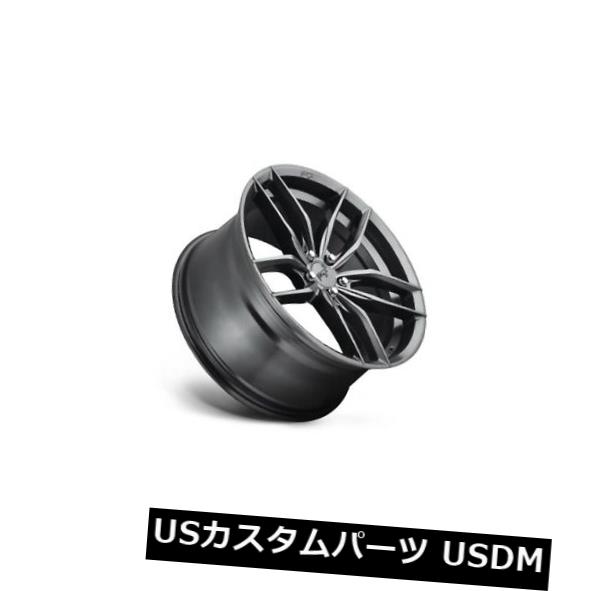 海外輸入ホイール 20x10.5 ET30 Niche M204 Vosso 5x112無煙炭ホイール（4個セット） 20x10.5 ET30 Niche M204 Vosso 5x112 Anthracite Wheels (Set of 4) 【並行輸入品】