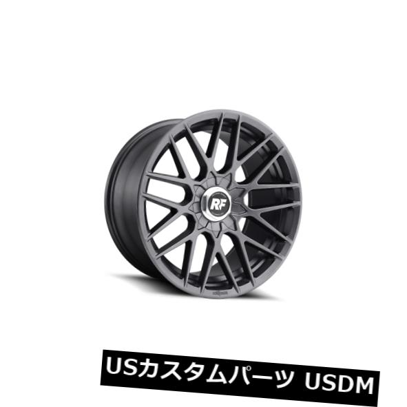 海外輸入ホイール 18x8.5 ET45 Rotiform R141 Rse 5x112 / 5x114.3無煙炭ホイール（4個セット） 18x8.5 ET45 Rotiform R141 Rse 5x112/5x114.3 Anthracite Wheels (Set of 4) 【並行輸入品】
