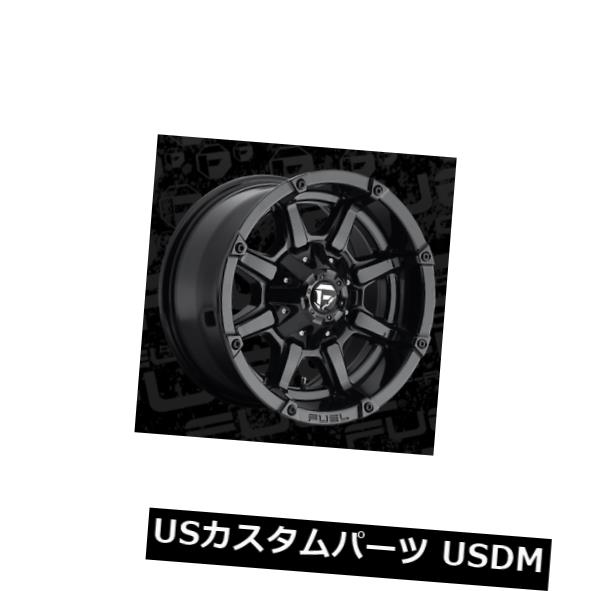 海外輸入ホイール 17x9 ET-12 Fuel D575カプラー6x135 / 6x139.7ブラックホイール(4個セット) 17x9 ET-12 Fuel D575 Coupler 6x135/6x139.7 Black Wheels (Set of 4) 【並行輸入品】|カスタムパーツ WORLD倉庫
