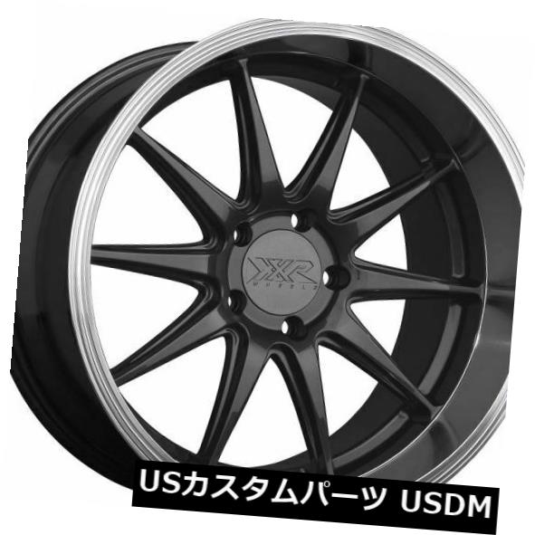 海外輸入ホイール 20x9 +35 XXR 527Dホイール5x114.3グラファイト/ MLリム（4個セット） 20x9 +35 XXR 527D Wheels 5x114.3 Graphite / ML Rims (Set of 4) 【並行輸入品】