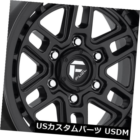海外輸入ホイール 17x9 ET-12 Fuel D667 Nitro 6x139.7マットブラックホイール(4個セット) 17x9 ET-12 Fuel D667 Nitro 6x139.7 Matte Black Wheels (Set of 4) 【並行輸入品】|カスタムパーツ WORLD倉庫