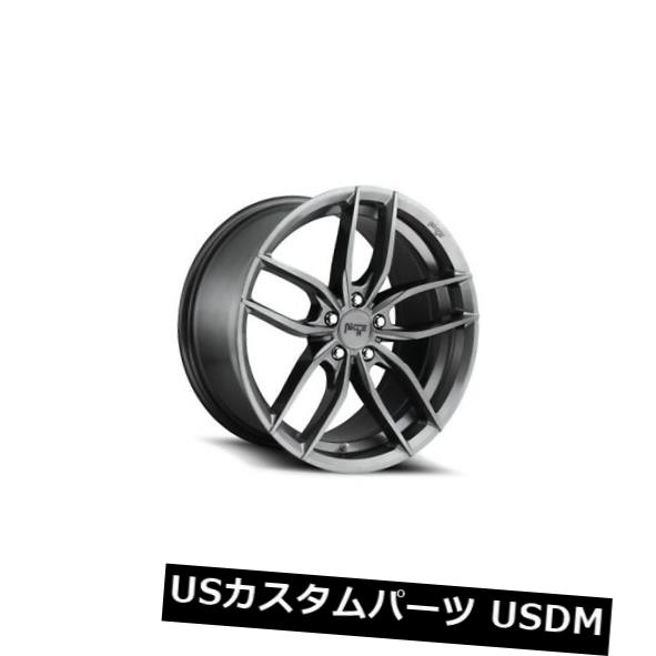 海外輸入ホイール 19x8.5 ET40ニッチM204 Vosso 5x108無煙炭リム(4個セット) 19x8.5 ET40 Niche M204 Vosso 5x108 Anthracite Rims (Set of 4) 【並行輸入品】|カスタムパーツ WORLD倉庫