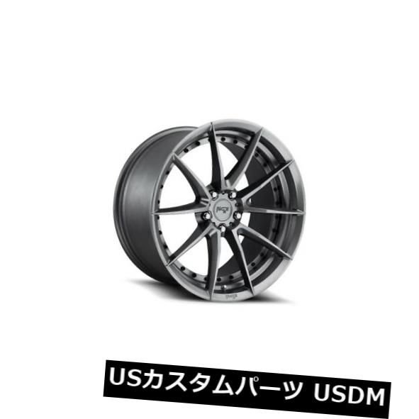 海外輸入ホイール 19x8.5 ET40ニッチM197セクター5x108無煙炭ホイール(4個セット) 19x8.5 ET40 Niche M197 Sector 5x108 Anthracite Wheels (Set of 4) 【並行輸入品】|カスタムパーツ WORLD倉庫