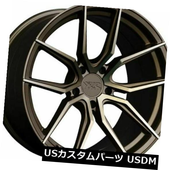 海外輸入ホイール 19x8.5F / 19x10R +40/40 XXR 559 5x120ブロンズリム（4個セット） 19x8.5F/19x10R +40/40 XXR 559 5x120 Bronze Rims (Set of 4) 【並行輸入品】｜カスタムパーツ WORLD倉庫