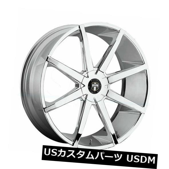 海外輸入ホイール 22x9.5 ET25ダブS201プッシュ6x135 / 6x139.7クロームホイール（4個セット） 22x9.5 ET25 Dub S201 Push 6x135/6x139.7 Chrome Wheels (Set of 4) 【並行輸入品】｜カスタムパーツ WORLD倉庫