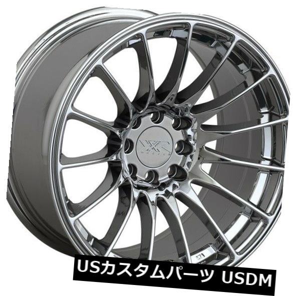 海外輸入ホイール 20X9.25 +16 XXR 550 5x114.3 / 120プラチナホイール（4個セット） 20X9.25 +16 XXR 550 5x114.3/120 Platinum Wheels (Set of 4) 【並行輸入品】
