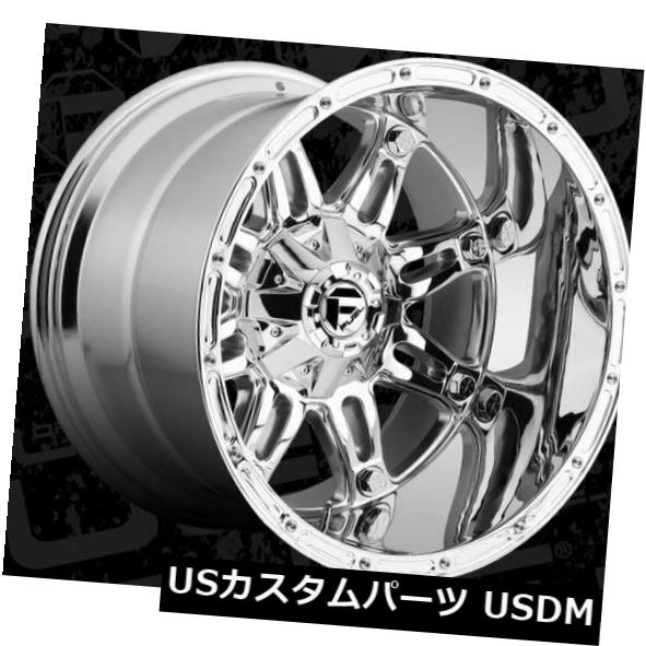 海外輸入ホイール 20x14燃料D530人質8x170 ET-76クロムリム(4個セット) 20x14 Fuel D530 Hostage 8x170 ET-76 Chrome Rims (Set of 4) 【並行輸入品】|カスタムパーツ WORLD倉庫
