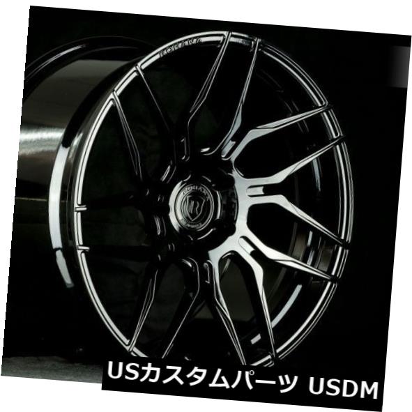 海外輸入ホイール Rohana RFX7 20x9 5x115 +15グロスブラックリム(4個セット) Rohana RFX7 20x9 5x115 +15 Gloss Black Rims (Set of 4) 【並行輸入品】|カスタムパーツ WORLD倉庫