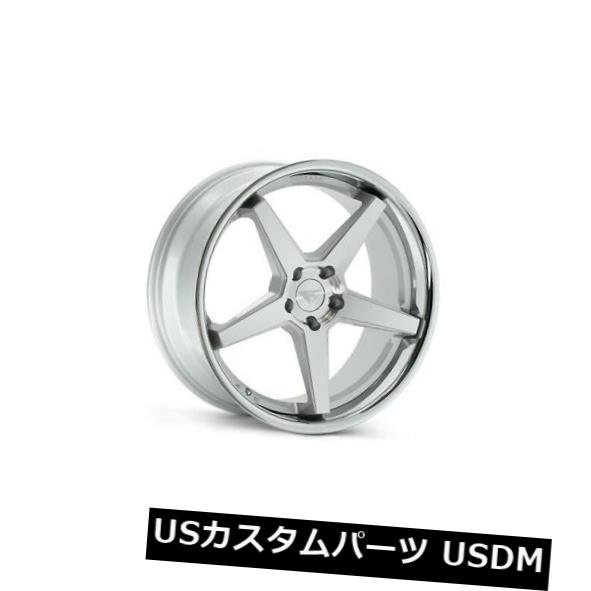 海外輸入ホイール 20x11.5 Ferrada FR3 5x120 ET30マシンシルバーホイール（4個セット） 20x11.5 Ferrada FR3 5x120 ET30 Machine Silver Wheels (Set of 4) 【並行輸入品】｜カスタムパーツ WORLD倉庫