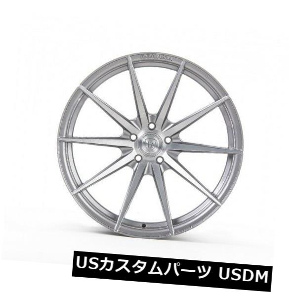海外輸入ホイール Rohana RF1 20x11 5x114 et52ブラッシュドチタンホイールリム（4個セット） Rohana RF1 20x11 5x114 et52 Brushed Titanium Wheels Rims (set of 4) 【並行輸入品】