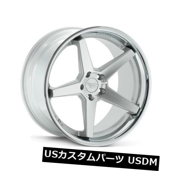 海外輸入ホイール Ferrada FR3 22x9.5 5x120 ET15マシンシルバーホイール（4個セット） Ferrada FR3 22x9.5 5x120 ET15 Machine Silver Wheels (Set of 4) 【並行輸入品】｜カスタムパーツ WORLD倉庫 368,924円