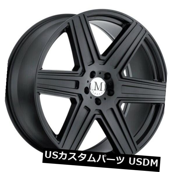 海外輸入ホイール 20x9 Mandrus Atlas 5x112リム+40マットブラックホイール（4個セット） 20x9 Mandrus Atlas 5x112 Rims +40 Matte Black Wheels (Set of 4) 【並行輸入品】｜カスタムパーツ WORLD倉庫