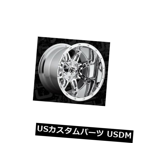 海外輸入ホイール 燃料人質D530 20x14 8x6.5 ET-76クロムリム（4個セット） Fuel Hostage D530 20x14 8x6.5 ET-76 Chrome Rims (Set of 4) 【並行輸入品】｜カスタムパーツ WORLD倉庫