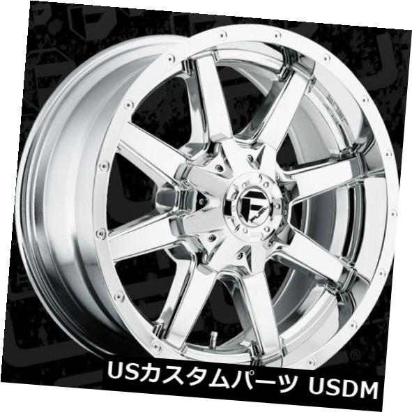 海外輸入ホイール Fuel Maverick D536 22x10 8x180 ET-24クロームホイールリム(4個セット) Fuel Maverick D536 22x10 8x180 ET-24 Chrome Wheels Rims (Set of 4) 【並行輸入品】|カスタムパーツ WORLD倉庫
