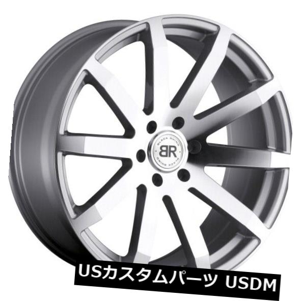 海外輸入ホイール 24x10ブラックRhinoトラバース5x139.7 ET25ミラーフェイスホイール(4個セット) 24x10 Black Rhino Traverse 5x139.7 ET25 Mirror Face Wheels (Set of 4) 【並行輸入品】|カスタムパーツ WORLD倉庫