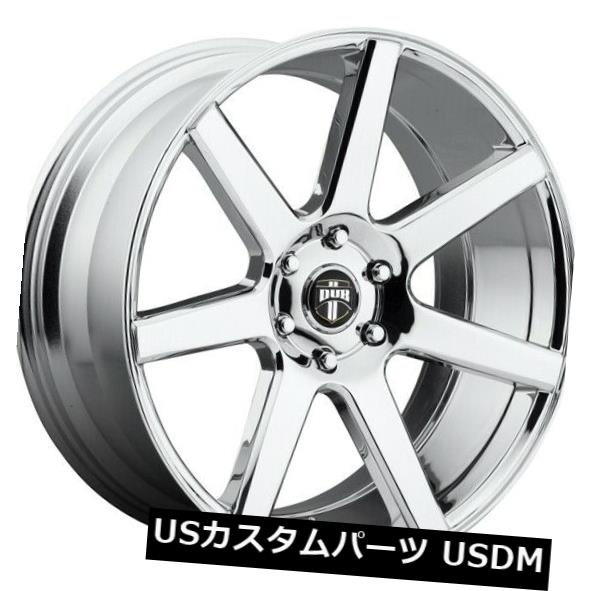 海外輸入ホイール 22x9.5ダブS126フューチャー6x139.7 ET30クロームリム（4個セット） 22x9.5 Dub S126 Future 6x139.7 ET30 Chrome Rims (Set of 4) 【並行輸入品】