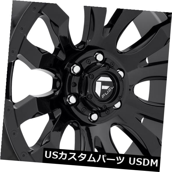 海外輸入ホイール 22x12 Fuel D675 Blitz 8x165.1 ET-44ブラックホイール（4個セット） 22x12 Fuel D675 Blitz 8x165.1 ET-44 Black Wheels (Set of 4) 【並行輸入品】 303,633円