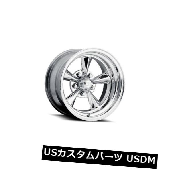 海外輸入ホイール 17x9 US Mag U201標準5x120.7 ET6研磨リム（4個セット） 17x9 US Mag U201 Standard 5x120.7 ET6 Polished Rims (Set of 4) 【並行輸入品】