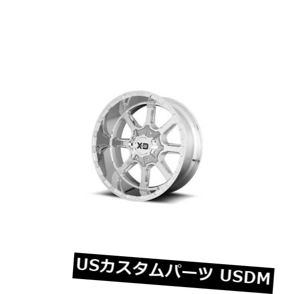 海外輸入ホイール 20x9 XD SERIES BY KMC WHEELS MAMMOTH 5x127 / 5x139.7 ET18クロームホイール（4個セット） 20x9 XD SERIES BY KMC WHEELS MAMMOTH 5x127/5x139.7 ET18 Chrome Wheels (Set of 4) 【並行輸入品】