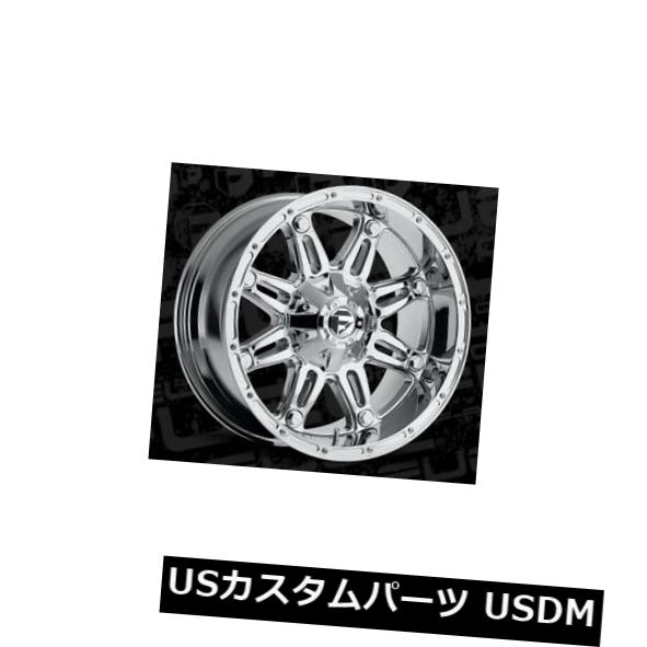 海外輸入ホイール 燃料人質D530 20x10 6x135 / 6x5.5 ET-24クロムリム（4個セット） Fuel Hostage D530 20x10 6x135/6x5.5 ET-24 Chrome Rims (Set of 4) 【並行輸入品】