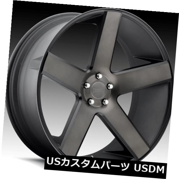海外輸入ホイール 24x10ダブバラーS116 6x135 ET31ブラックマシンDDTホイール（4個セット） 24x10 Dub Baller S116 6x135 ET31 Black Machine DDT Wheels (Set of 4) 【並行輸入品】｜カスタムパーツ WORLD倉庫