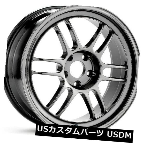 海外輸入ホイール 18x10.5 Enkei RPF1 5x114.3 +15 SBCホイール（4個セット） 18x10.5 Enkei RPF1 5x114.3 +15 SBC Wheels (Set of 4) 【並行輸入品】