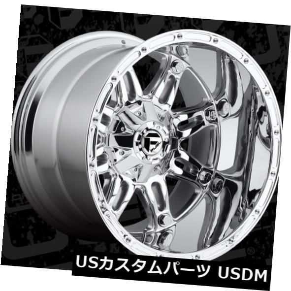 海外輸入ホイール 燃料人質D530 20x14 6x135 / 6x5.5 ET-76クロームホイールリム(4個セット) Fuel Hostage D530 20x14 6x135/6x5.5 ET-76 Chrome Wheels Rims (Set of 4) 【並行輸入品】|カスタムパーツ WORLD倉庫
