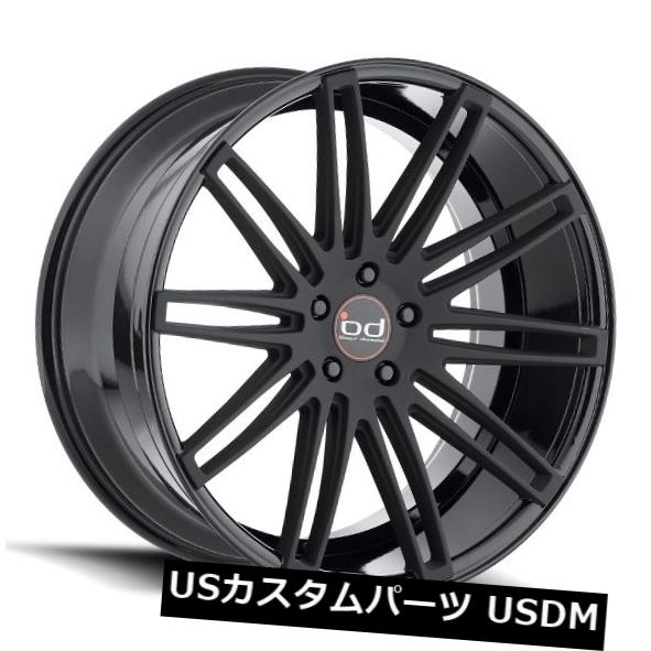 海外輸入ホイール 22x10.5 Blaque Diamond BD-2 5x120 et38 2トーンブラックホイール（4個セット） 22x10.5 Blaque Diamond BD-2 5x120 et38 2 Tone Black Wheels (Set of 4) 【並行輸入品】