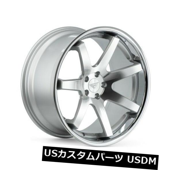 海外輸入ホイール Ferrada FR1 20x10.5 5x120 ET25マシンシルバーホイール（4個セット） Ferrada FR1 20x10.5 5x120 ET25 Machine Silver Wheels (Set of 4) 【並行輸入品】｜カスタムパーツ WORLD倉庫