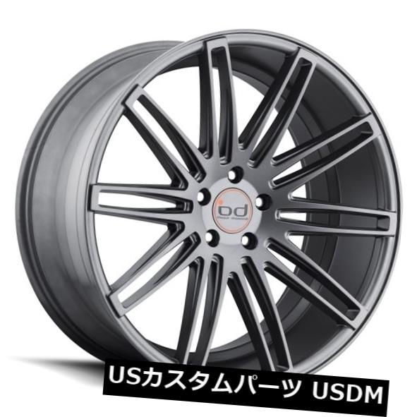 海外輸入ホイール 22x10.5 Blaque Diamond BD-2 5x114.3 et38 Matte Graphite Wheels（4個セット） 22x10.5 Blaque Diamond BD-2 5x114.3 et38 Matte Graphite Wheels (Set of 4) 【並行輸入品】｜カスタムパーツ WORLD倉庫
