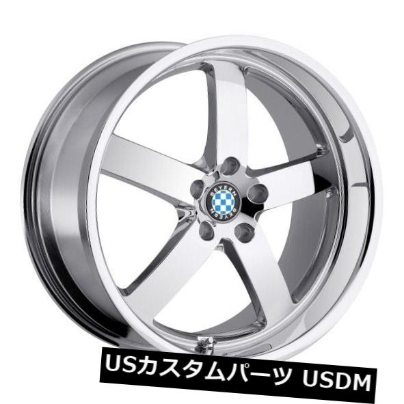 海外輸入ホイール Beyern Rapp 18x8.5リム5x120 +30クロムホイール（4個セット） Beyern Rapp 18x8.5 Rims 5x120 +30 Chrome Wheels (Set of 4) 【並行輸入品】｜カスタムパーツ WORLD倉庫