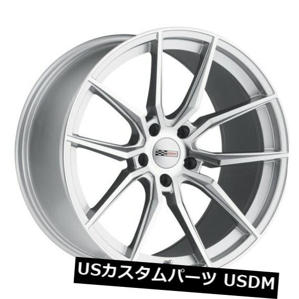 海外輸入ホイール 20x11 Cray Spider 5x120.65リム+76シルバーホイール（4個セット） 20x11 Cray Spider 5x120.65 Rims +76 Silver Wheels (Set of 4) 【並行輸入品】｜カスタムパーツ WORLD倉庫
