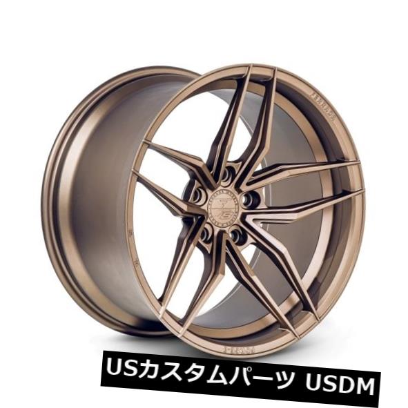海外輸入ホイール 20x9 Ferrada F8-FR5 5x114 +35マットブロンズホイール（4個セット） 20x9 Ferrada F8-FR5 5x114 +35 Matte Bronze Wheels (Set of 4) 【並行輸入品】
