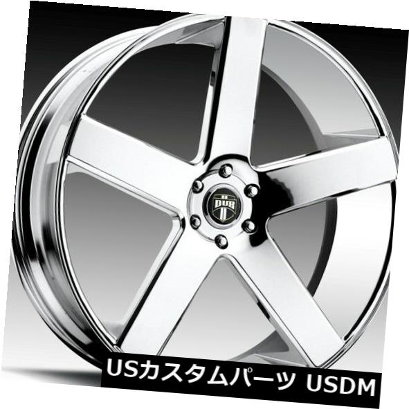 海外輸入ホイール 28x10ダブバラーS115 6x135 ET31クロームホイール（4個セット） 28x10 Dub Baller S115 6x135 ET31 Chrome Wheels (Set of 4) 【並行輸入品】｜カスタムパーツ WORLD倉庫