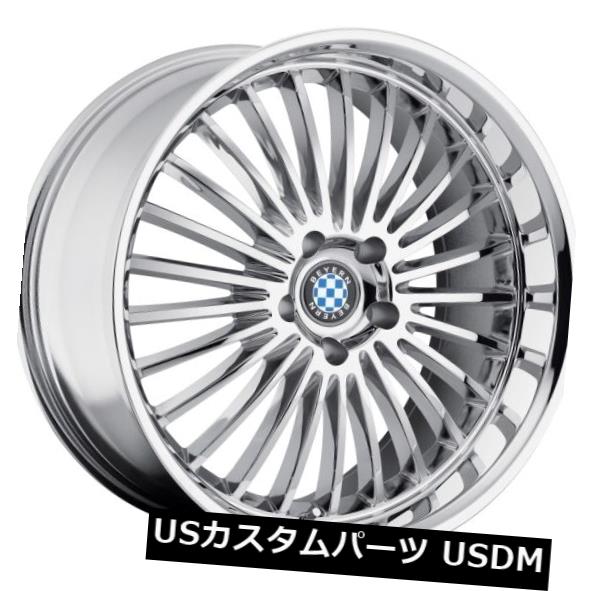 海外輸入ホイール Beyern Multi 18x9.5リム5x120 +25クロムホイール(4個セット) Beyern Multi 18x9.5 Rims 5x120 +25 Chrome Wheels (Set of 4) 【並行輸入品】|カスタムパーツ WORLD倉庫